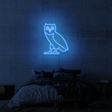 Leuchtreklame „Eule“.