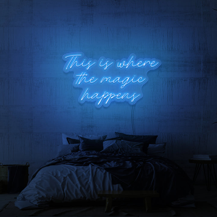 „MAGISCHES“ NEONSCHILD