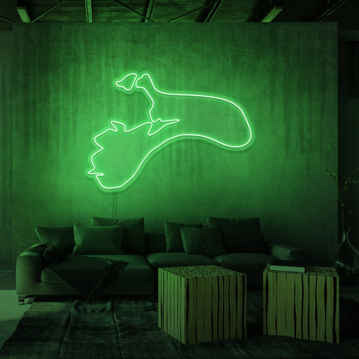 „MOND“ NEONSCHILD