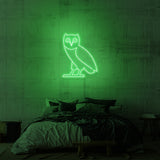 Leuchtreklame „Eule“.