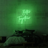 „BETTER TOGETHER“ NEONSCHILD