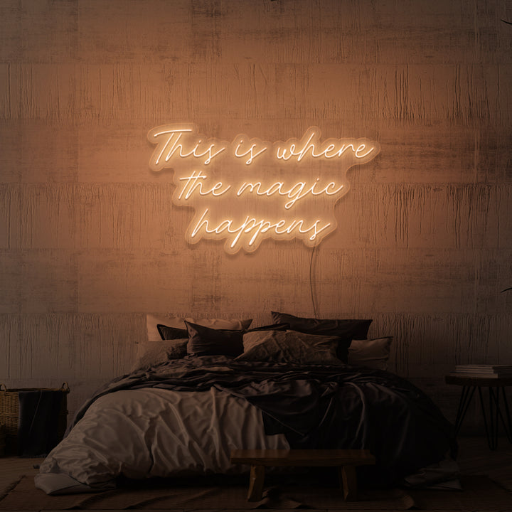 „MAGISCHES“ NEONSCHILD