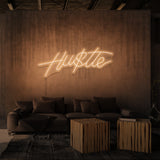 „HU$TLE“ NEONSCHILD