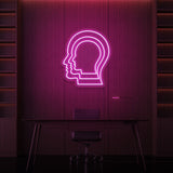 Leuchtreklame „Bewusstsein“.