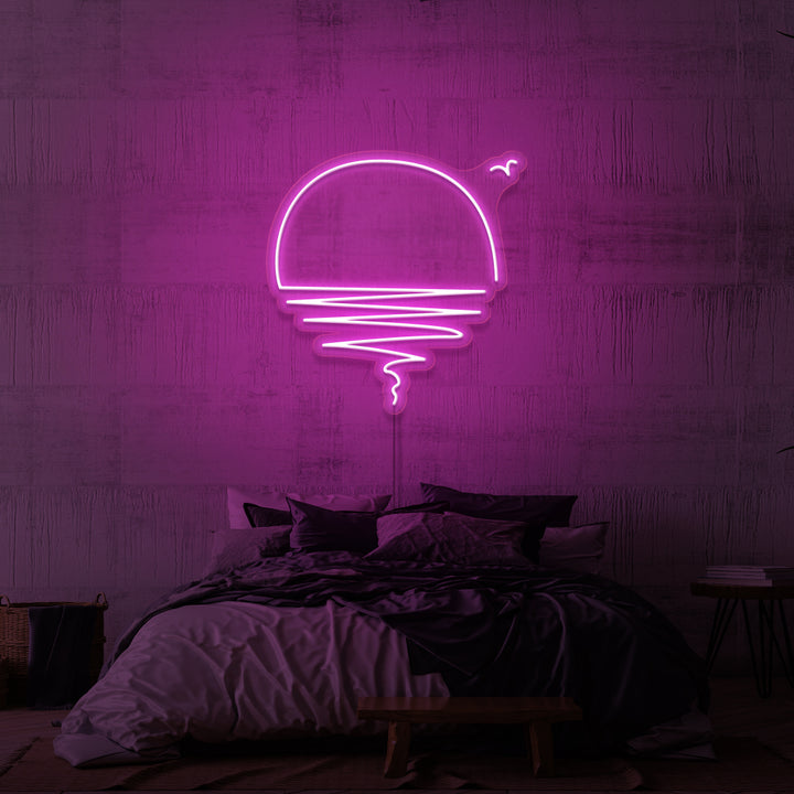 „SONNENUNTERGANG“ NEONSCHILD