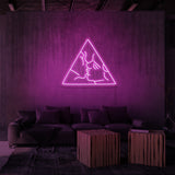 Leuchtreklame „LIEBHABER“.