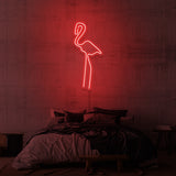 Leuchtreklame „FLAMINGO“.