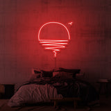 „SONNENUNTERGANG“ NEONSCHILD