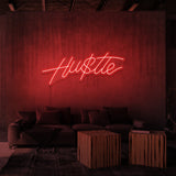 „HU$TLE“ NEONSCHILD
