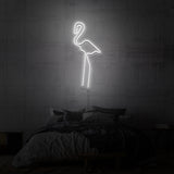 Leuchtreklame „FLAMINGO“.