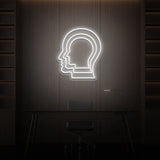 Leuchtreklame „Bewusstsein“.