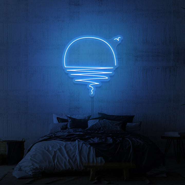 „SONNENUNTERGANG“ NEONSCHILD 