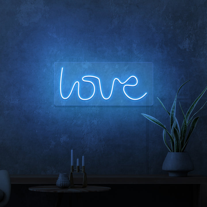 „LOVE“ MINI-Neonschild 