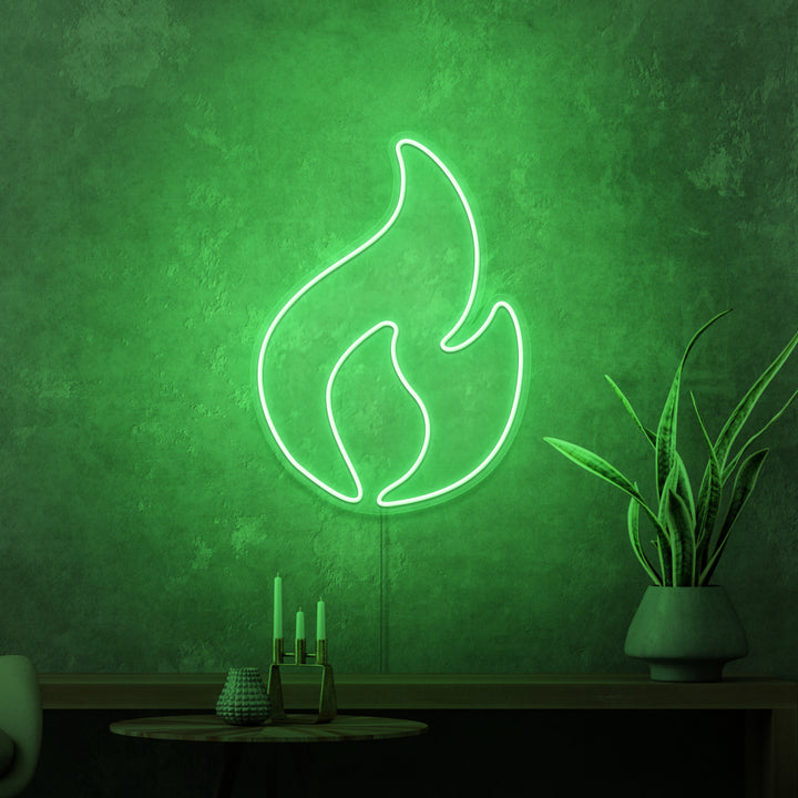 „VIER“ MINI-Neonschild 