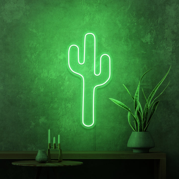 „KAKTUS“ MINI-Neonschild 