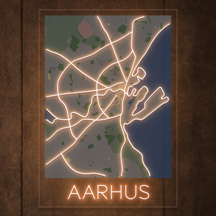 Stadtplan von AARHUS 