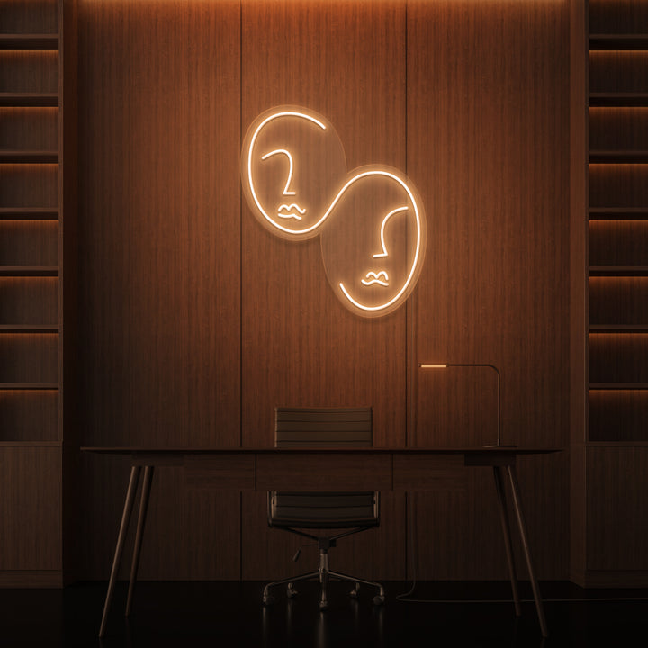 Leuchtreklame „PARTNER“. 