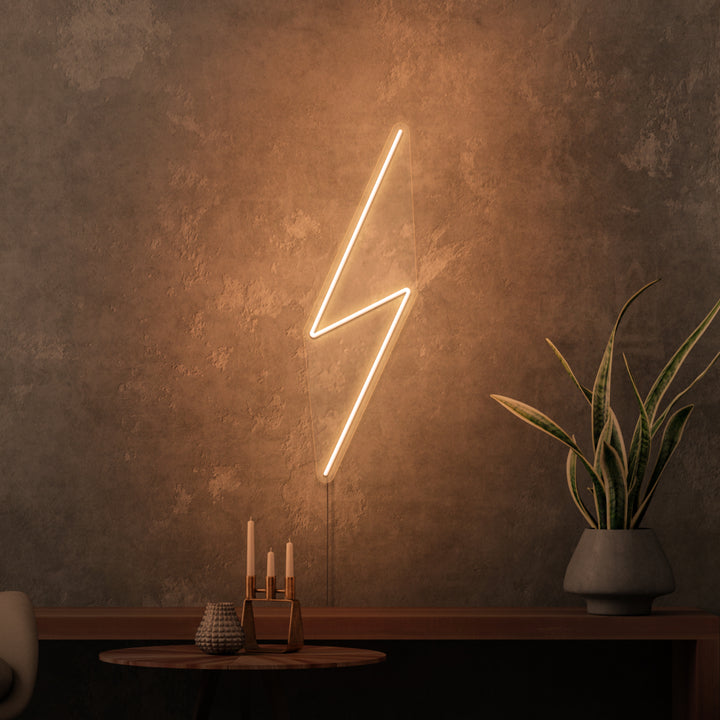 „LIGHTNING“ MINI-Neonschild 