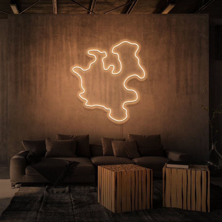 „SEALAND“ NEONSCHILD 