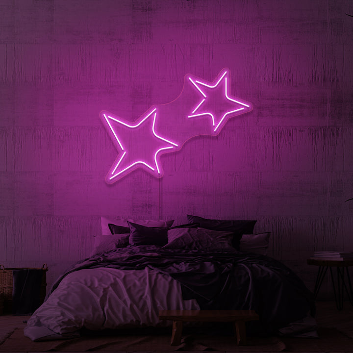 Leuchtreklame „STERNE“. 