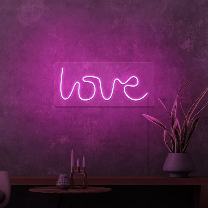 „LOVE“ MINI-Neonschild 