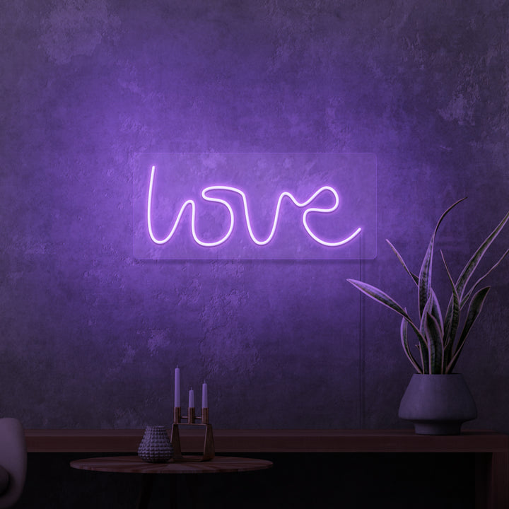 „LOVE“ MINI-Neonschild 