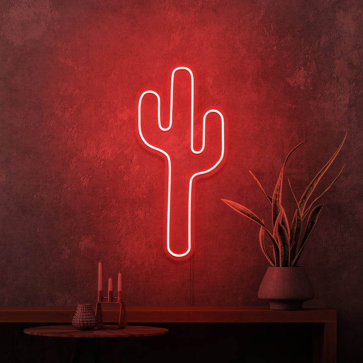 „KAKTUS“ MINI-Neonschild 