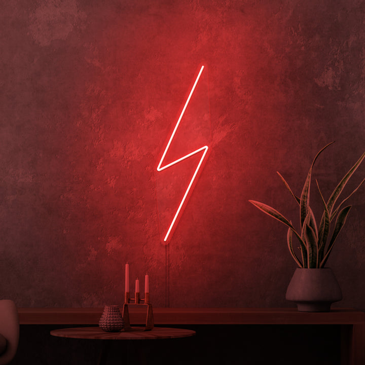 „LIGHTNING“ MINI-Neonschild 