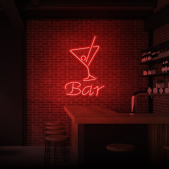 Leuchtreklame „MARTINI“. 