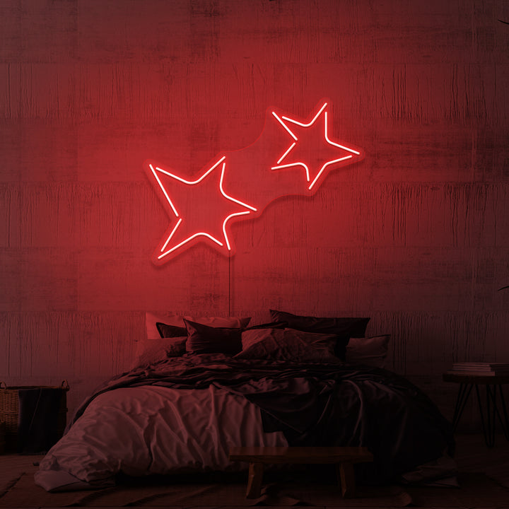 Leuchtreklame „STERNE“. 