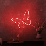 Mini-Leuchtreklame „Schmetterling“. 