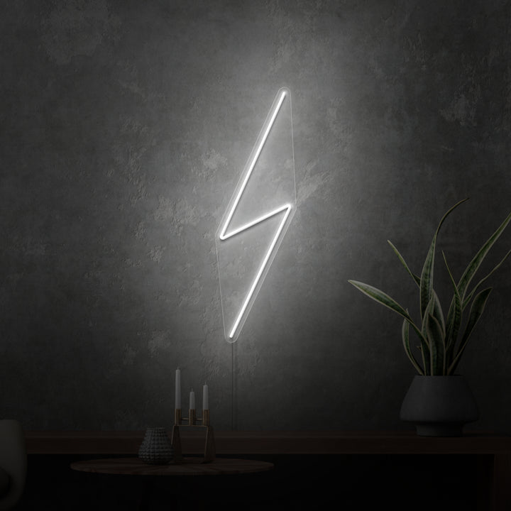 „LIGHTNING“ MINI-Neonschild 