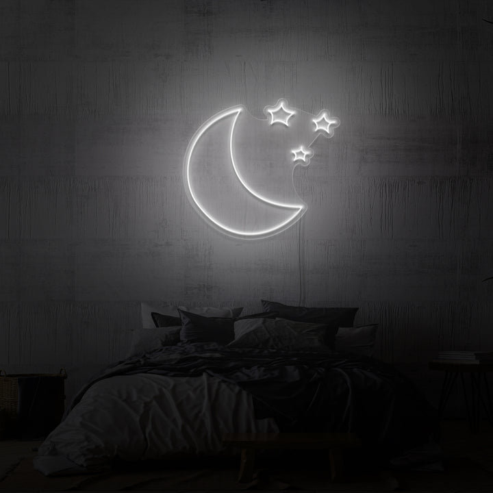 Leuchtreklame „STERNENNACHT“. 