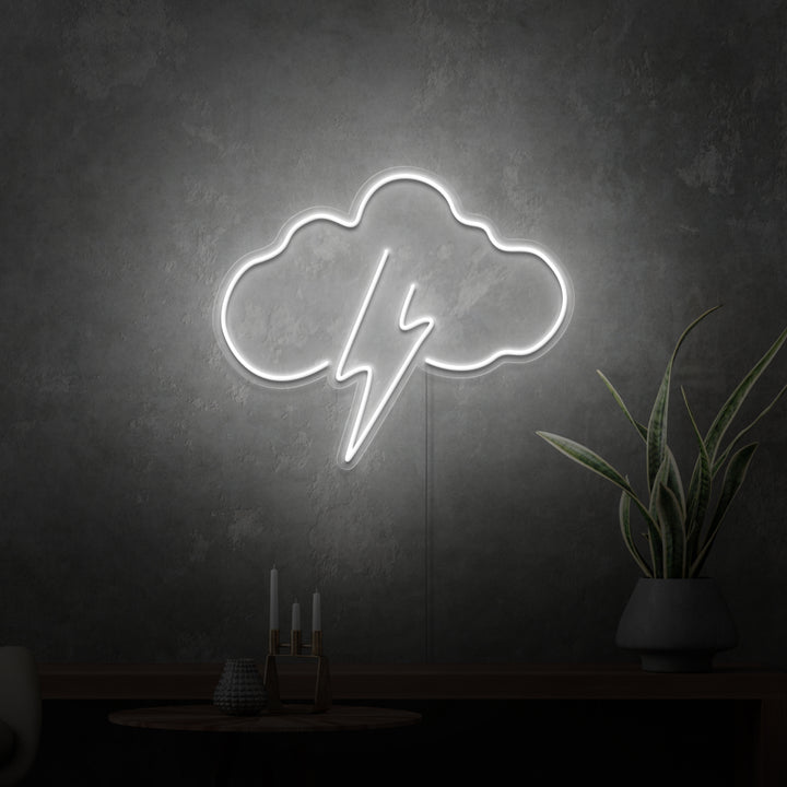 Mini-Leuchtreklame „Sturm“. 