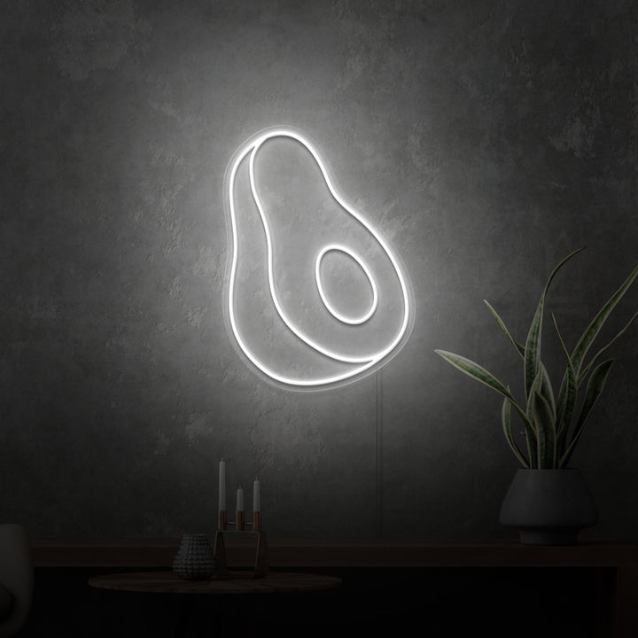 Mini-Leuchtreklame „AVOCADO“. 