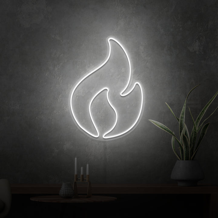 „VIER“ MINI-Neonschild 