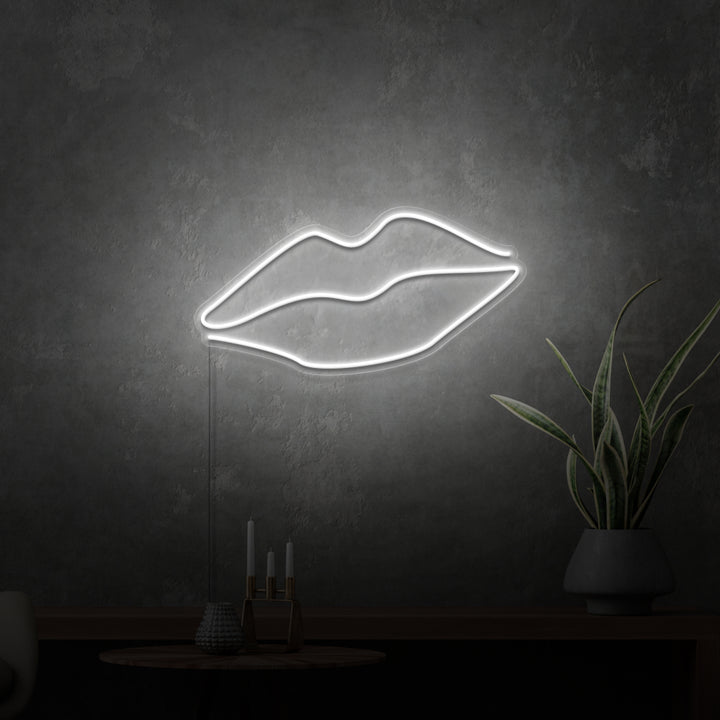 „LIPS“ MINI-Neonschild 