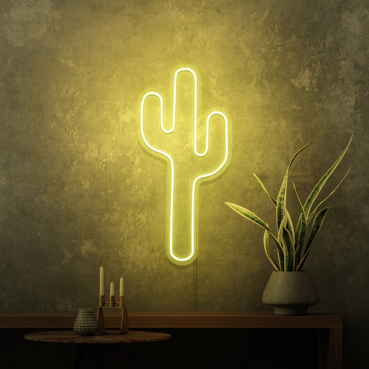 „KAKTUS“ MINI-Neonschild 