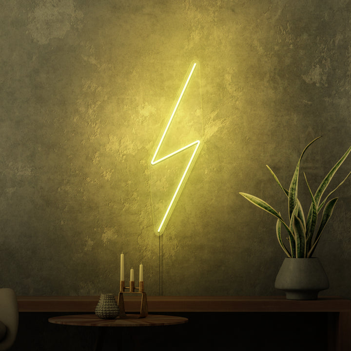 „LIGHTNING“ MINI-Neonschild 