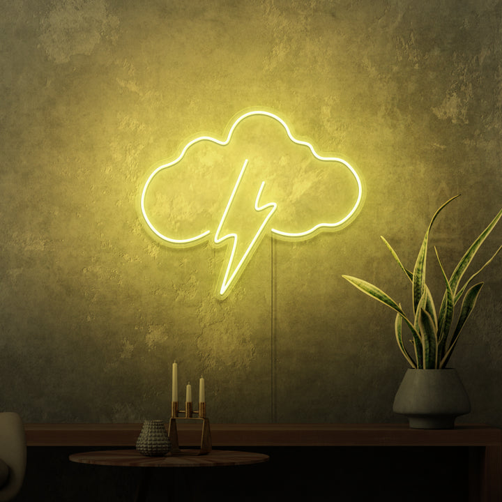 Mini-Leuchtreklame „Sturm“. 